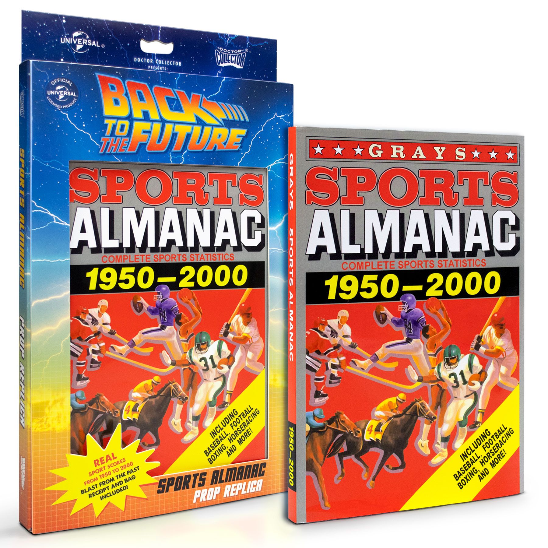 BTTF - BACK TO THE FUTURE DOCTOR COLLECTOR SPORTS ALMANAC REPLICA - immagine 2