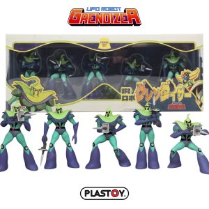 PLASTOY GRENDIZER SERIES VEGAN SOLDIERS FIGURE SET (5pz)