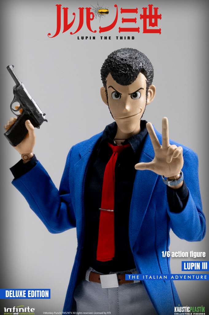 INFINITE STATUE - LUPIN THE 3rd - LUPIN 1/6 THE ITALIAN ADVENTURE DELUXE VERSION