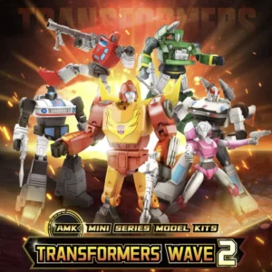 TRANSFORMERS GENERATION ONE - YOLOPARK AMK MINI SERIES PLASTIC MODEL KIT WAVE 2