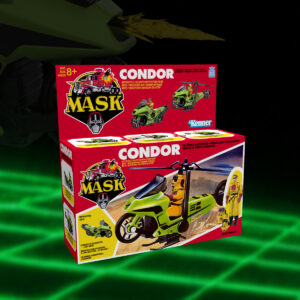 THE LOYAL SUBJECTS - M.A.S.K ACTION FIGURE + VEHICLE CONDOR