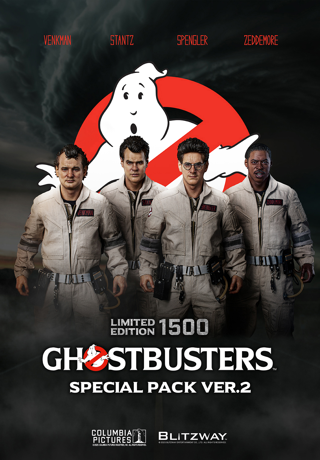BLITZWAY - GHOSTBUSTERS LIMITED EDITION 1.500pz SPECIAL COMPLETE PACK VERSIONE 2 1/6