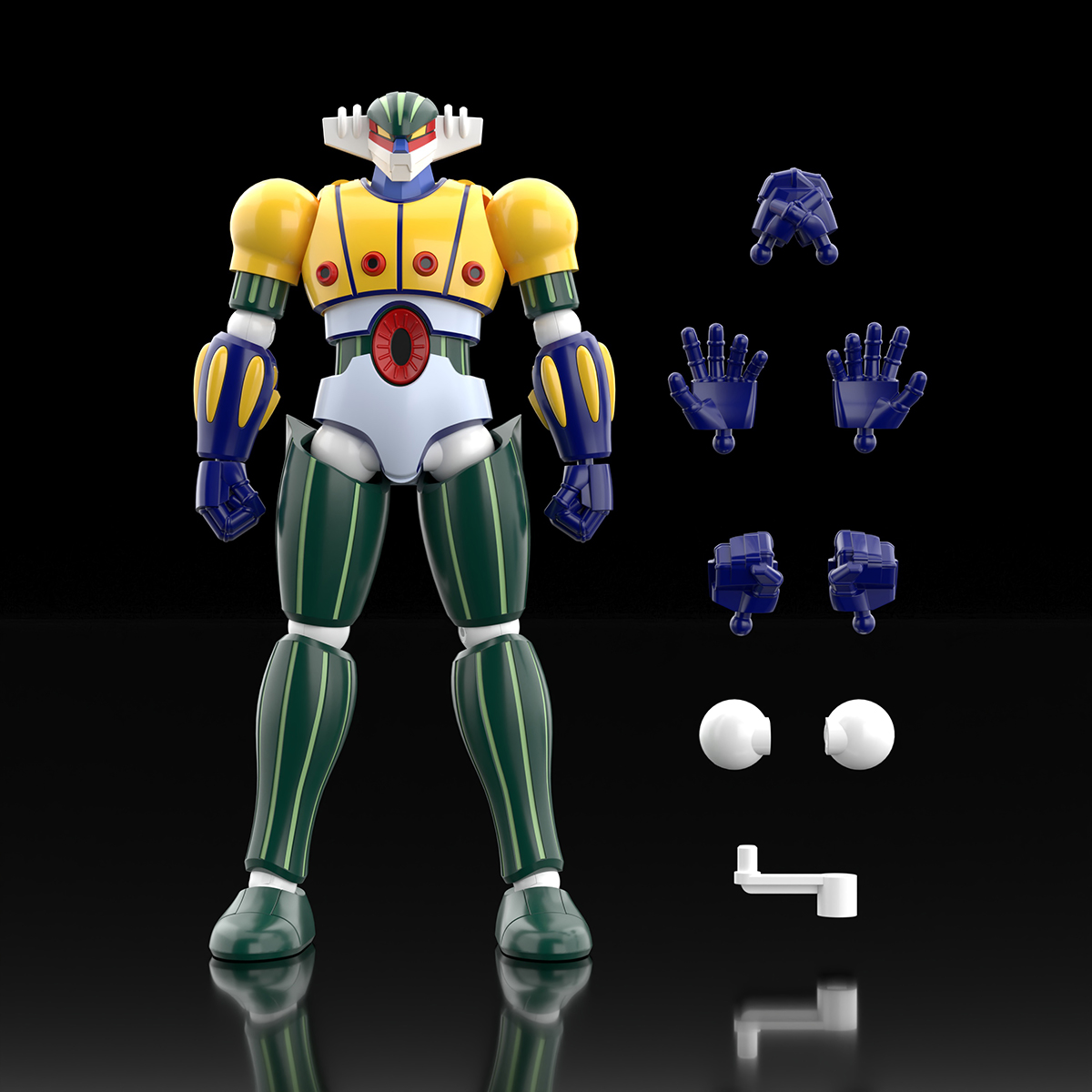 SMP (SHOKUGAN MODELING PROJECT) KOTETSU JEEG KOTETSU JEEG ANIME COLOR - immagine 3