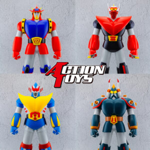 ACTION TOYS SUPER ROBOT VINYL COLLECTION BLOCKER GUNDAN IV MACHINE BLASTER
