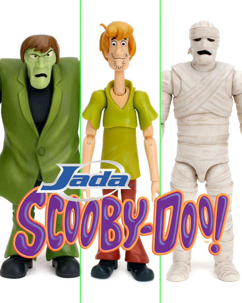 JADA TOYS SCOOBY-DOO ACTION FIGURE 1/12 WAVE 1