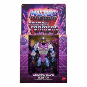 MASTERS OF THE UNIVERSE x TRANSFORMERS ACTION FIGURE MEGATRON ARMOR SKELETOR