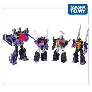 TAKARATOMY TRANSFORMERS DRAMATIC - PVC CAPTURE SERIES DECEPTICONS PART.2 
