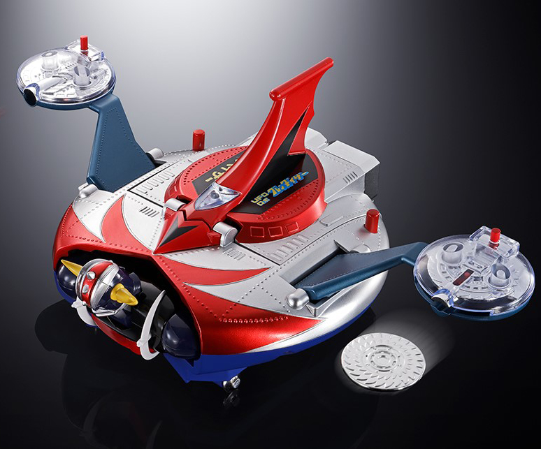CHOGOKIN UFO ROBOT GRENDIZER DX - (RISTAMPA) - DX GRENDIZER & UFO SPAZER SET - immagine 3