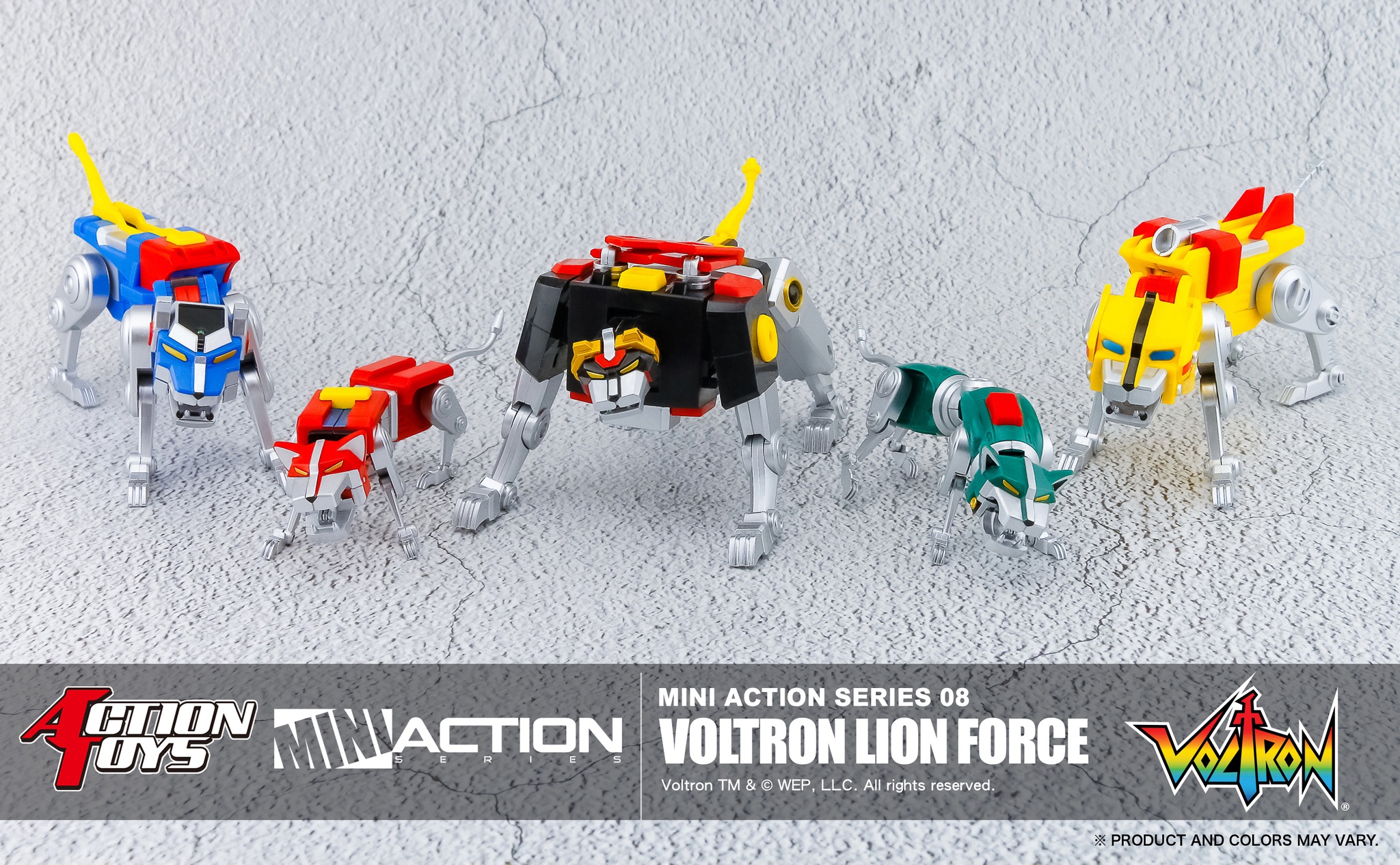 ACTION TOYS MINI ACTION SERIES VOLTRON LION FORSE Standard Version - immagine 2