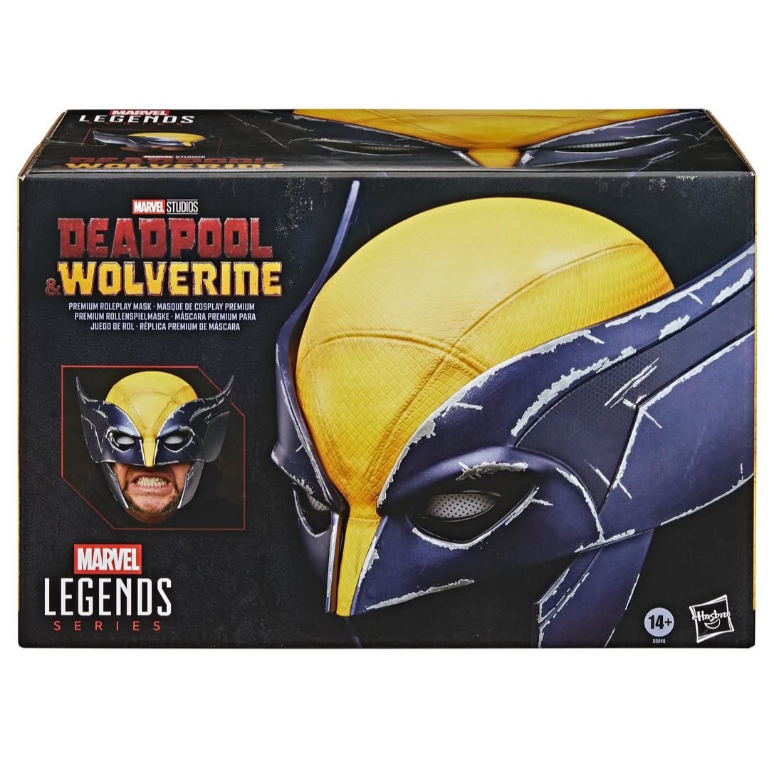 HASBRO MARVEL LEGENDS WOLVERINE MASK REPLICA WOLVERINE 1:1 - immagine 2