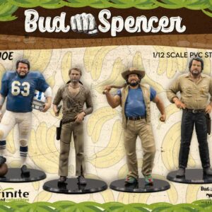 (bundle 4pz) - BUD SPENCER INFINITE STATUE & COLLECTIBLES