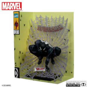 McFARLANE TOYS MARVEL COLLECTION 1:6 SPIDER-MAN STATUE - SPIDER-MAN BLACK SUIT #1 