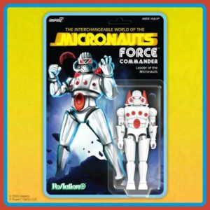 SUPER 7 RE-ACTION MICRONAUTS&nbsp;- W02 FORCE COMMANDER REACTION FIGURE