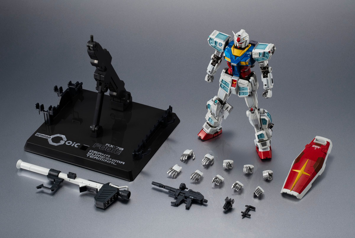 BANDAI CHOGOKIN MOBILE SUIT GUNDAM RX-78F00 E GUNDAM EXPO2025 VERSION - immagine 3