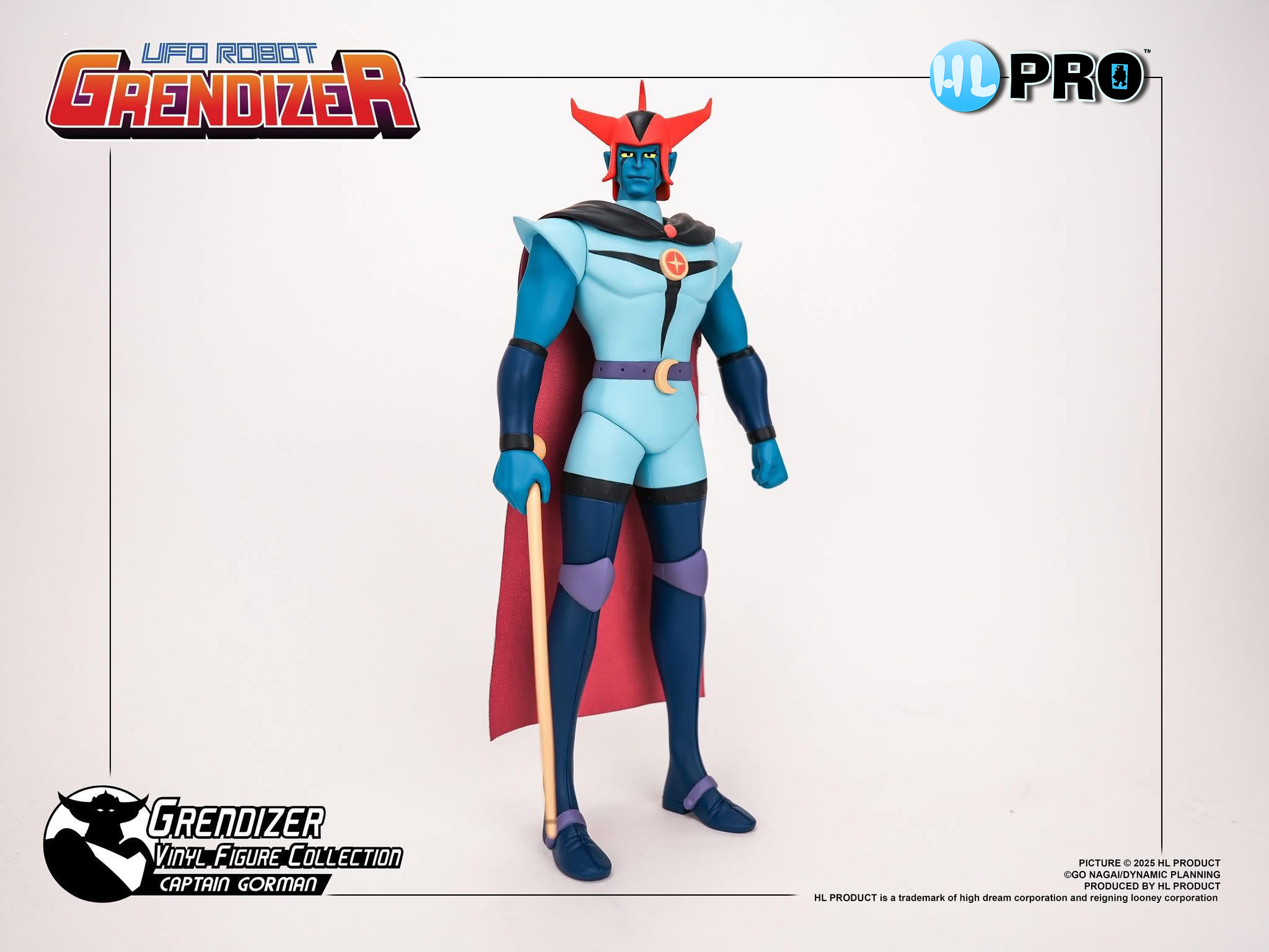 HL PRO GRENDIZER VINYL FIGURE CAPTAIN GORMAN