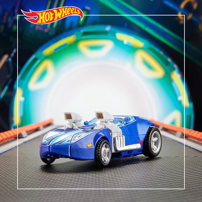 HOT WHEELS X TRANSFORMERS HASBRO ACTION FIGURE TWIN MILL - immagine 2