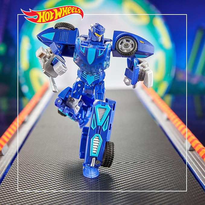 HOT WHEELS X TRANSFORMERS HASBRO ACTION FIGURE TWIN MILL - immagine 3