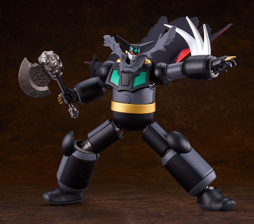 MODEROID SHIN GETTER ROBOT ARMAGEDDON PLASTIC MODEL KIT BLACK GETTER - immagine 4