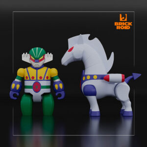 GOOD SMILE BRICKROID KOTETSU JEEG & PANTHEROID