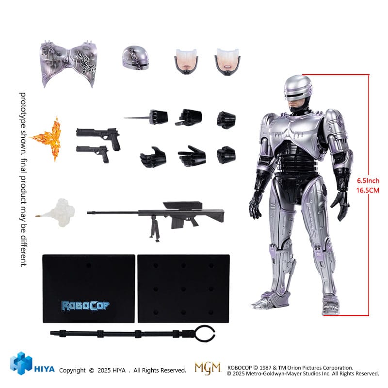 HIYA - ROBOCOP 1/12 SUPER ACTION FIGURE - immagine 2