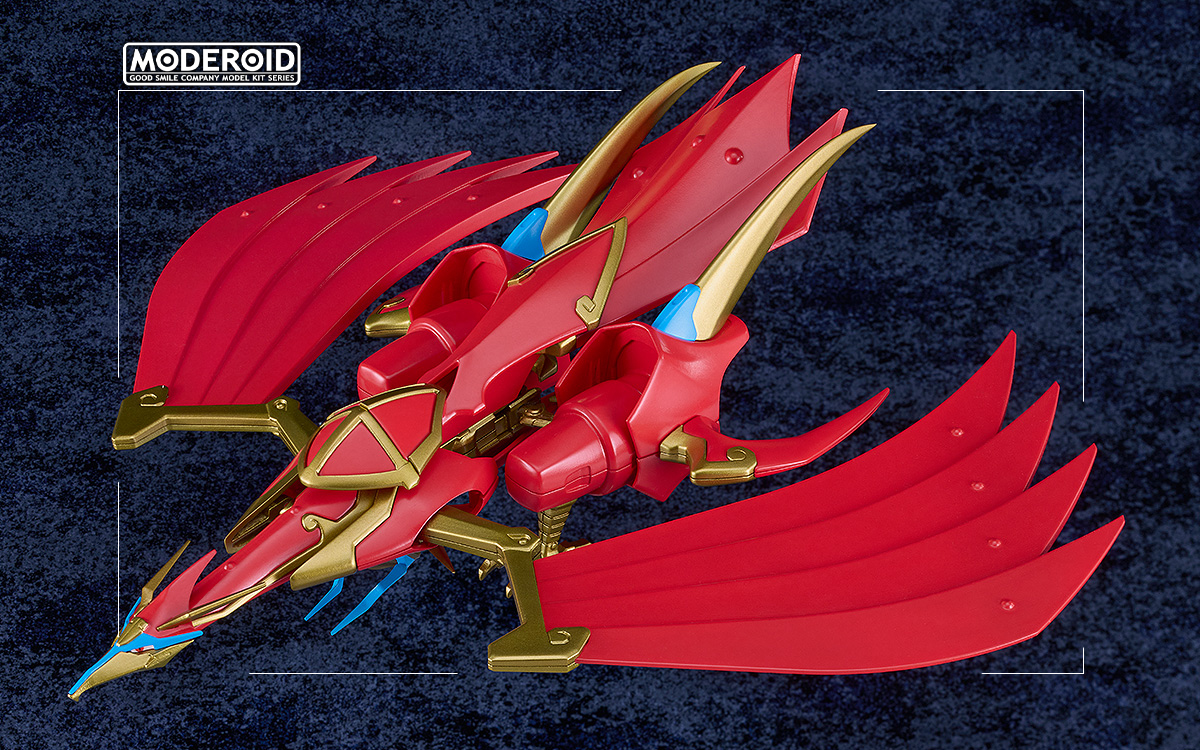 MODEROID YAMATO TAKERU MAKU-SENJIN KAZENOO TAKERU SUPER MAKU-SENJIN GAIOU MODEL KIT - immagine 2