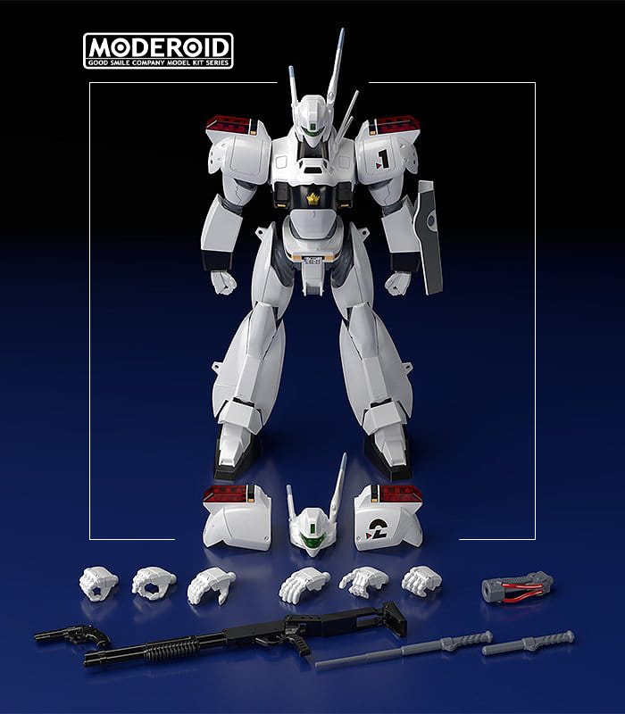 (bundle) MODEROID MOBILE POLICE PATLABOR MODEL KIT 1/60 - immagine 4