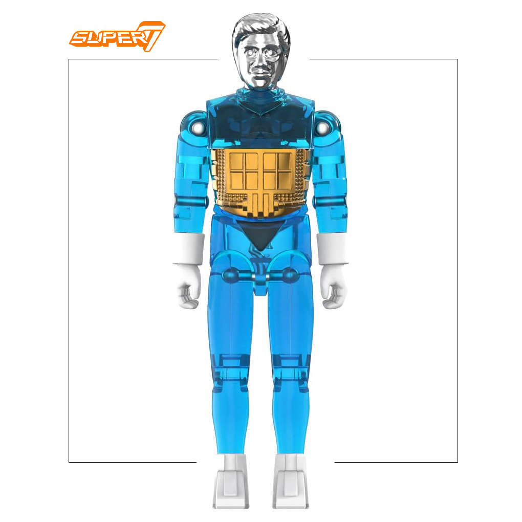 SUPER 7 RE-ACTION MICRONAUTS - (bundle) EMPEROR+TIME TRAVELER BLUE & YELLOW - immagine 3