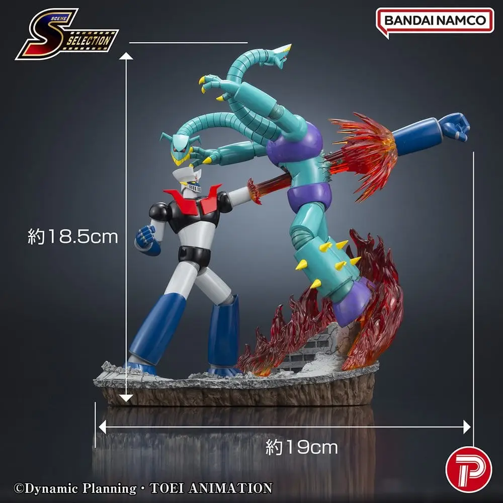 PLEX - MAZINGER SCENE SELECTION 03 PVC FIGURE MAZINGER Z ROCKERT PUNCH! - immagine 2