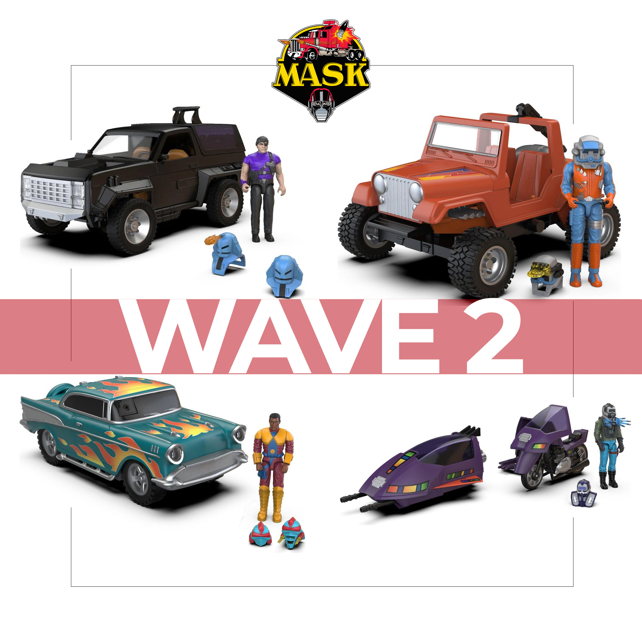 LOYAL SUBJECTS M.A.S.K. - WAVE 2