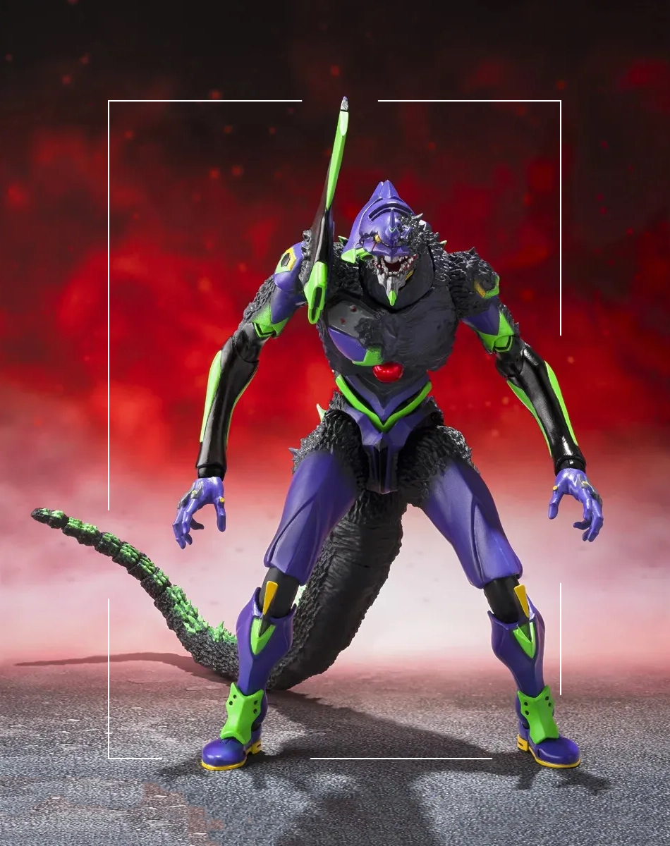 S.H. MONSTERARTS EVANGELION TEST TYPE-01 AWAKENING FORM - immagine 3