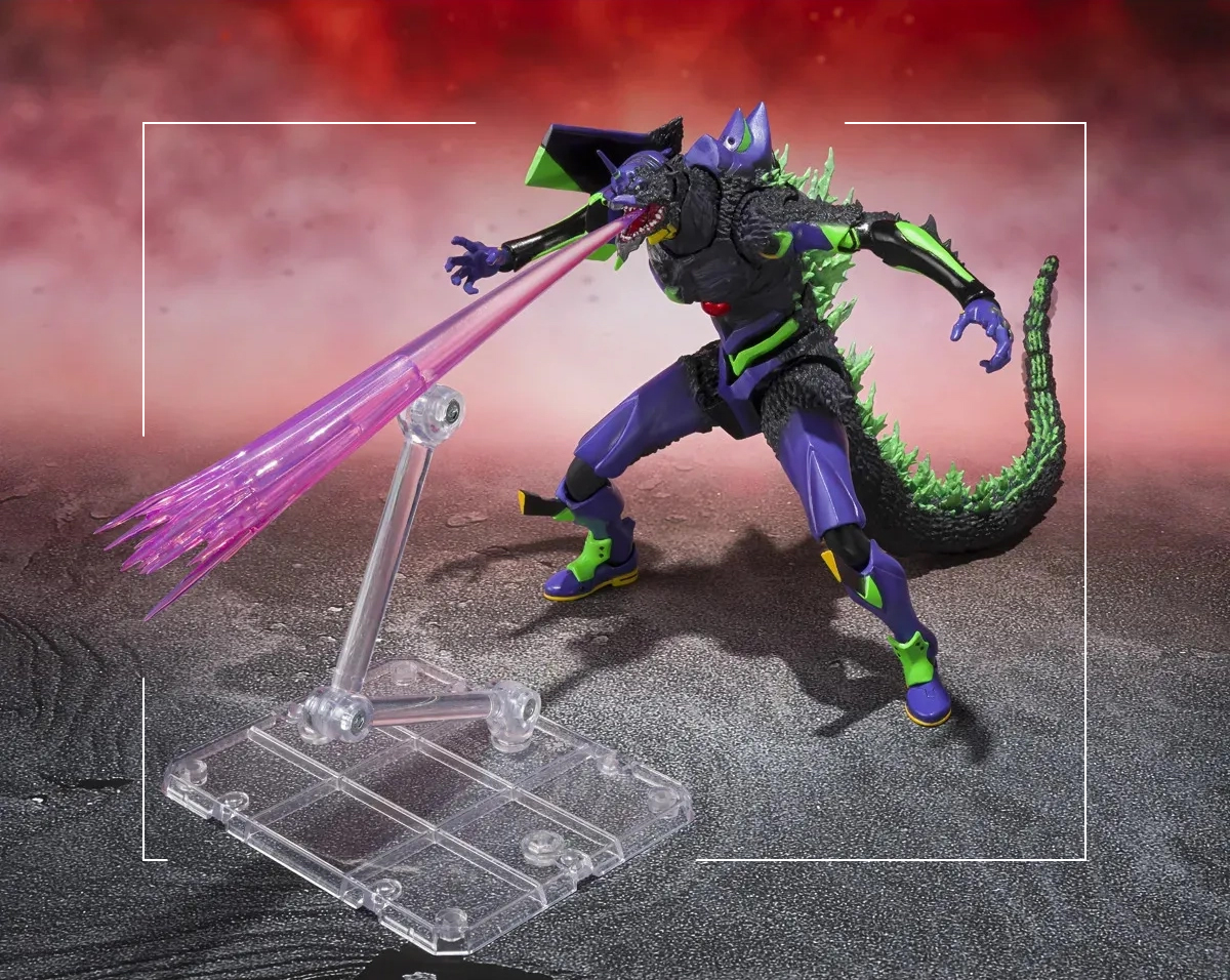 S.H. MONSTERARTS EVANGELION TEST TYPE-01 AWAKENING FORM - immagine 2
