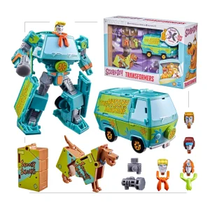 HASBRO TRANSFORMERS X SCOOBY-DOO 2-PACK ACTION FIGURE MYSTERIOUS PRIME & AUTOMUTT