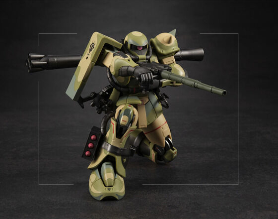 ROBOT DAMASHI SIDE MS - MS-06J ZAKU II WETLAND TYPE VERSION A.N.I.M.E - immagine 2