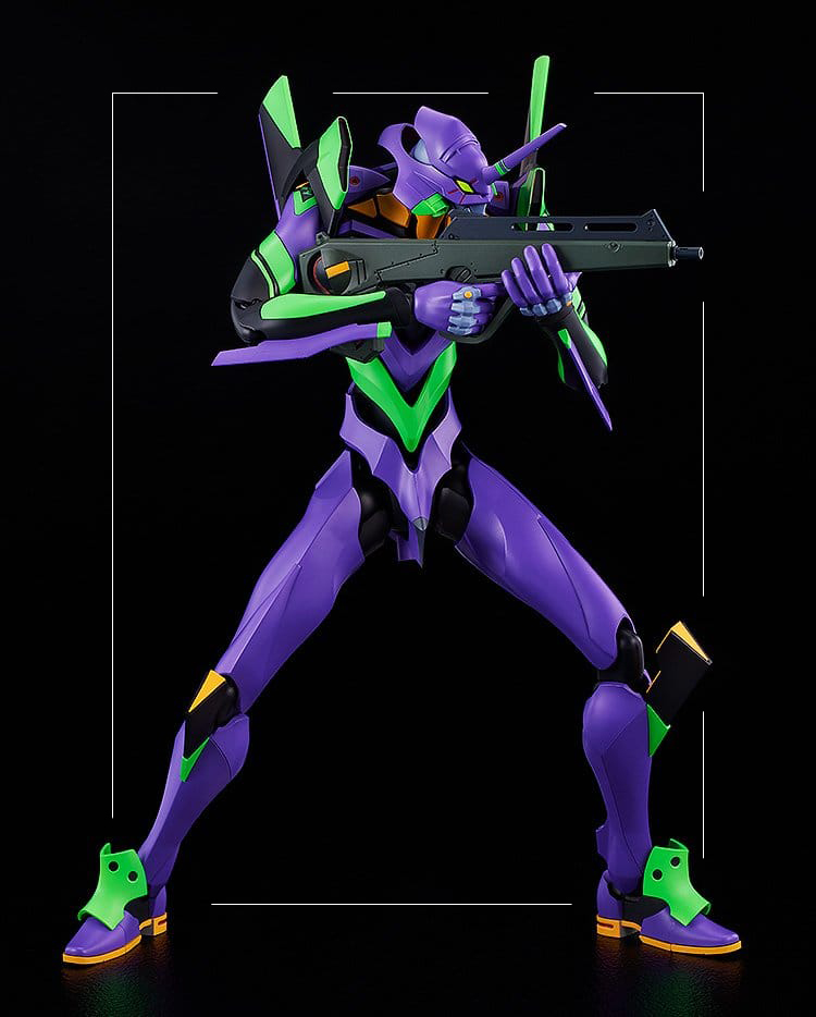 MODEROID REBUILD OF EVANGELION - DX-SCALE EVA TEST EVA-01 LUMINOUS SET - immagine 4