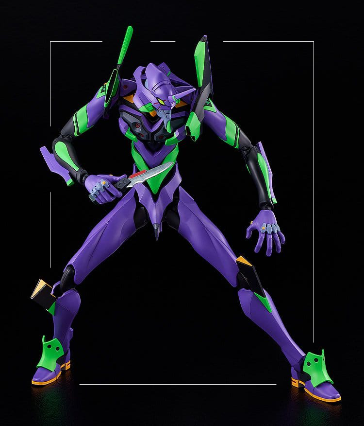 MODEROID REBUILD OF EVANGELION - DX-SCALE EVA TEST EVA-01 LUMINOUS SET - immagine 5