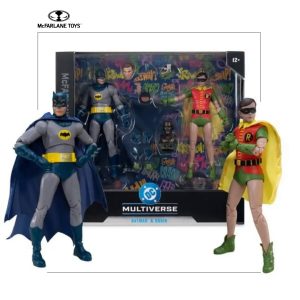 McFARLANE DC COLLECTOR EDITION BATMAN 1966 ACTION FIGURE 2-PACK BATMAN & ROBIN