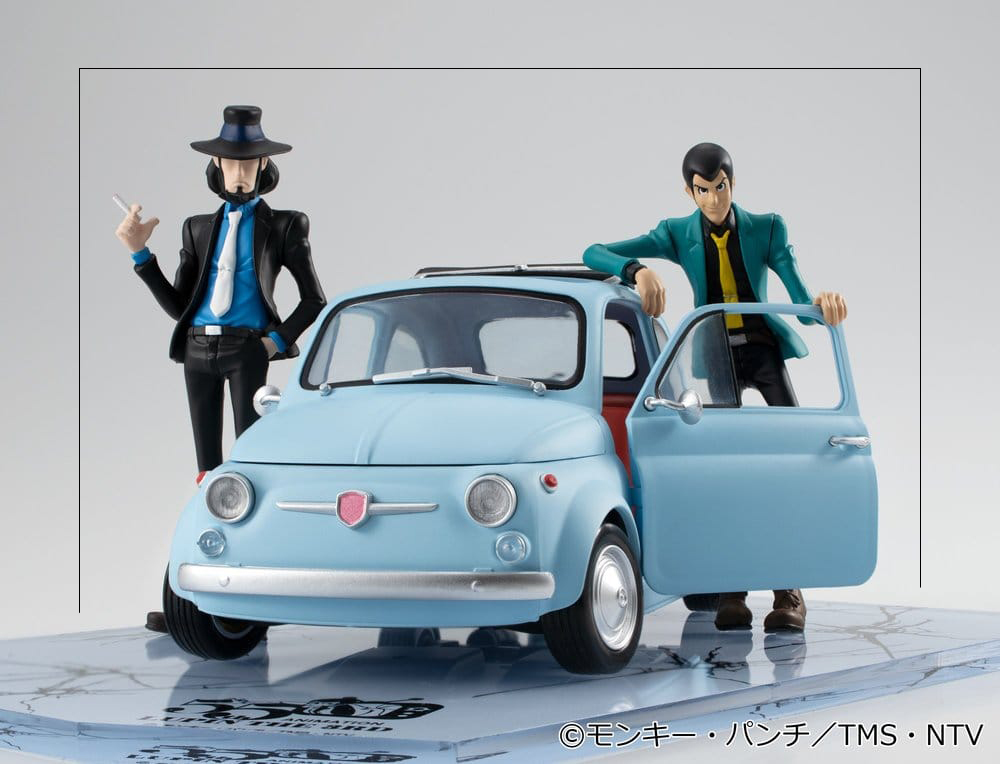 MEGAHOUSE LUPIN THE THIRD THE GALLERY +PVC FIGURE LUPIN & GIGEN - immagine 2