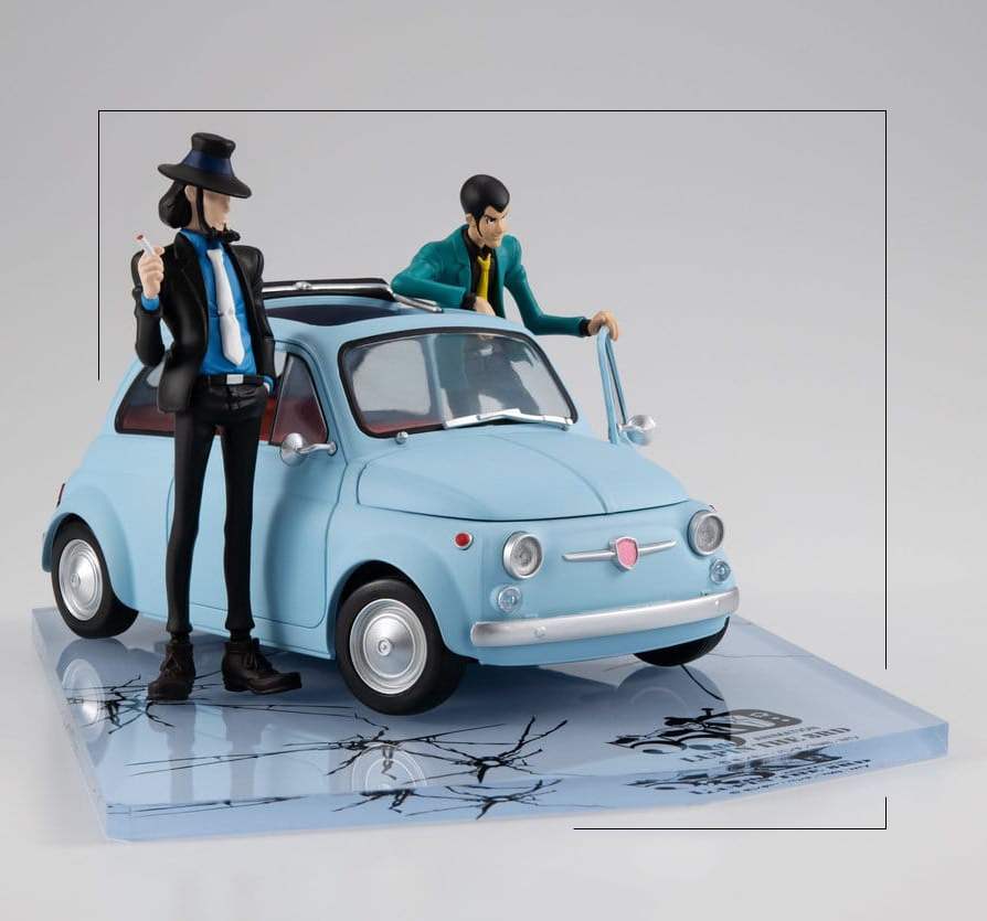 MEGAHOUSE LUPIN THE THIRD THE GALLERY +PVC FIGURE LUPIN & GIGEN