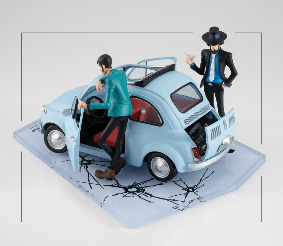 MEGAHOUSE LUPIN THE THIRD THE GALLERY +PVC FIGURE LUPIN & GIGEN - immagine 3